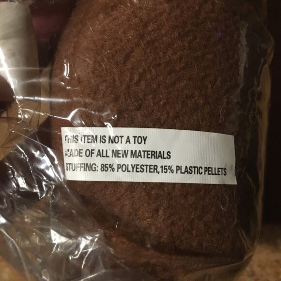 SANTA + REINDEER PLUSH HOLDING SNOWFLAKE TOGETHER VANSON INTL - Picture 8 of 9